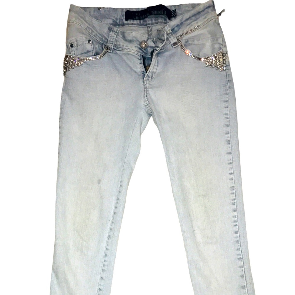 Rhinestone jeans